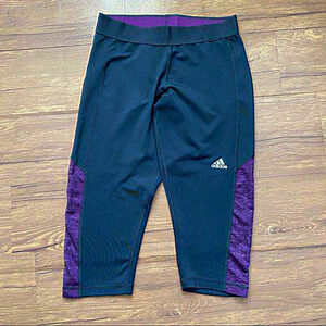Adidas Techfit Cropped Pant‎ Size Medium